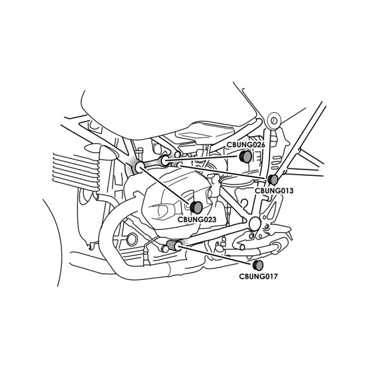 PUIG Tapones chasis 9664