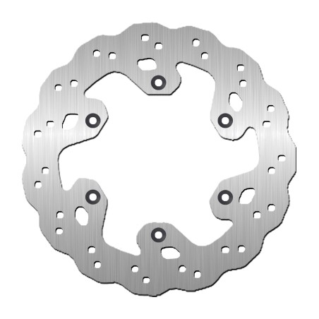 wellenförmige hintere bremsscheibe 329x ø240 x ø118 x 4 mm