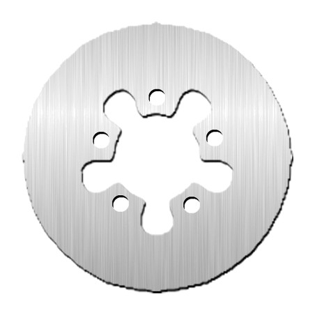 disco de freio traseiro 370 ø130 x ø46,5 x 3,5 mm