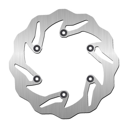 bølget bageste bremseskive 129x ø220 x ø110 x 4,2 mm