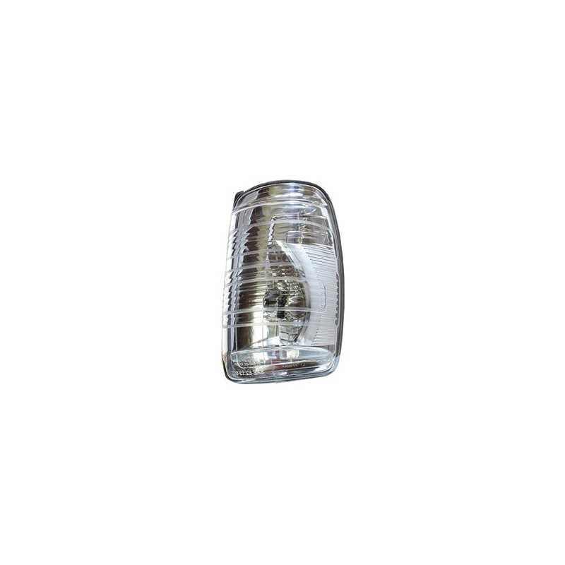 Intermittent pilot of right rear-view mirror