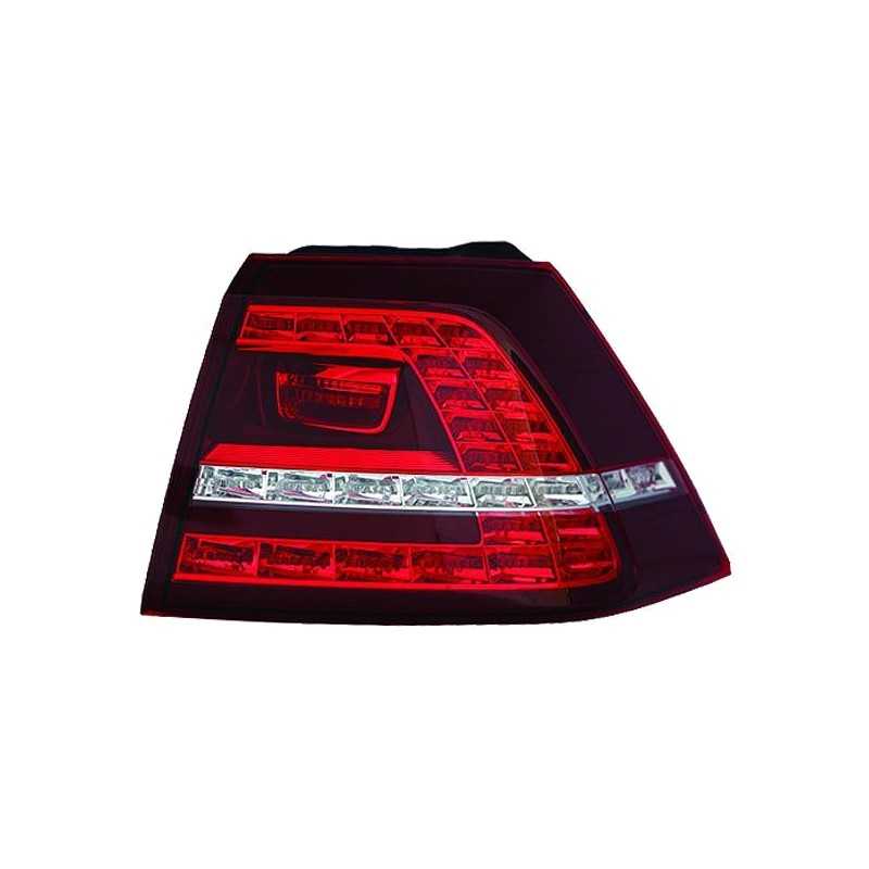 Exterior right rear light pilot light