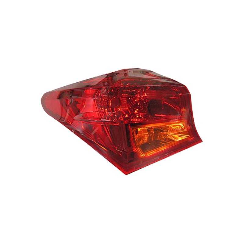 Left rear light pilot light