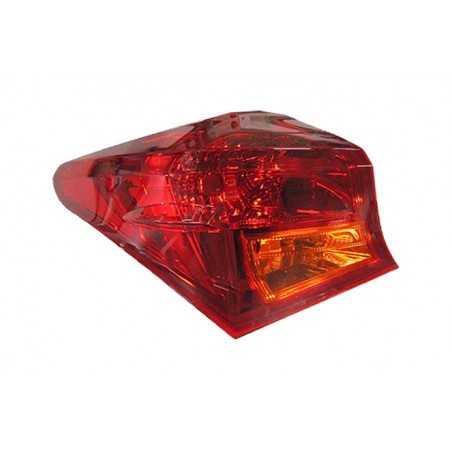 Left rear light pilot light