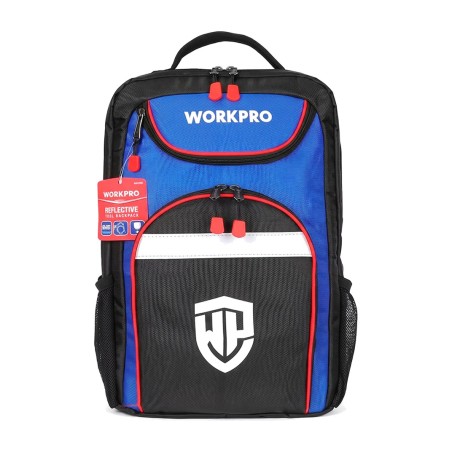 reflective multi-purpose polyester tool backpack tool backpack 31x17x43cm