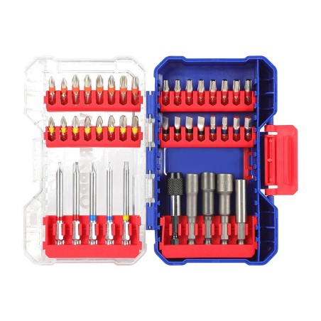 42-piece bit and socket set with case