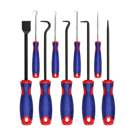 9-piece precision pick and hook set