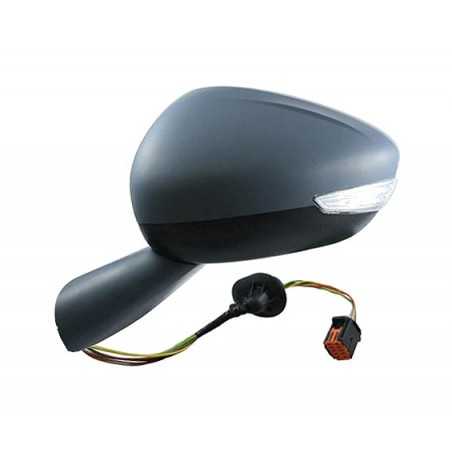 Left mirror electric convex thermal primed aba flashing floor light