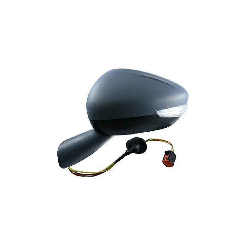 Left mirror electric convex thermal primed folding intermittent floor light
