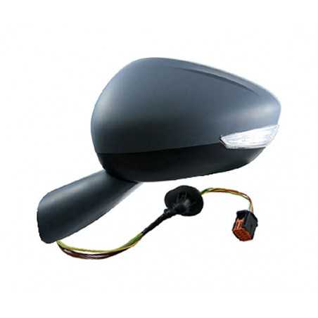 Left mirror electric convex thermal primed folding intermittent floor light