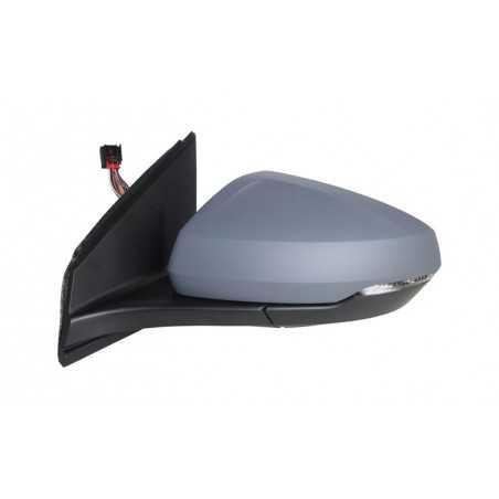 Left mirror electric aspherical thermal primed folding intermittent