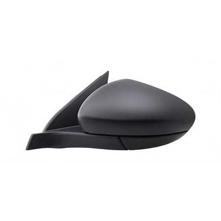 Heated convex electric left mirror