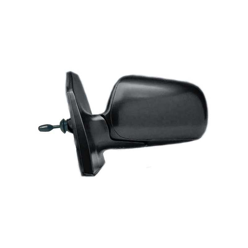 Left convex mechanical mirror