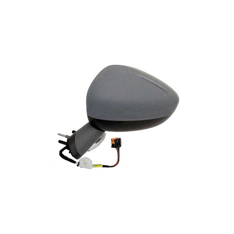 Left mirror electric convex thermal primed folding intermittent light base floor