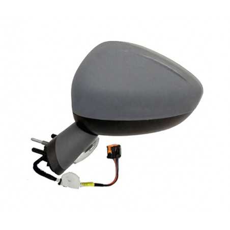 Left mirror electric convex thermal primed folding intermittent light base floor