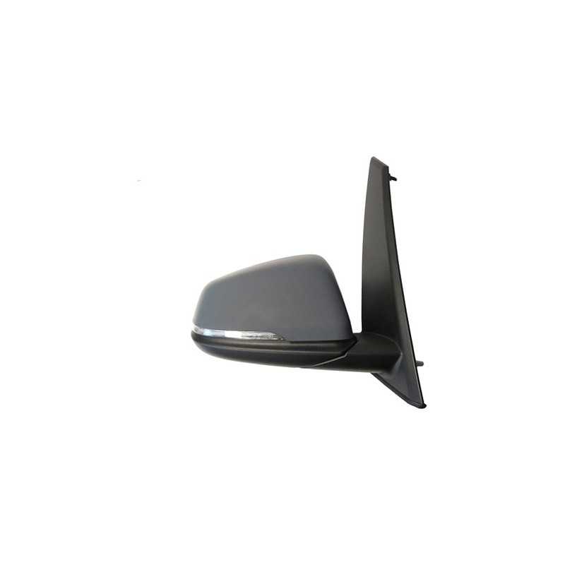 Intermittent primed thermal convex electric right mirror