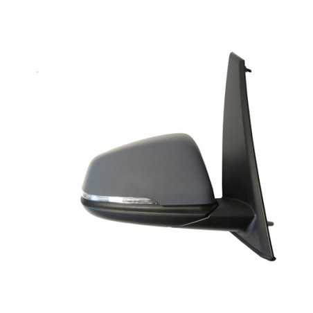 Intermittent primed thermal convex electric right mirror