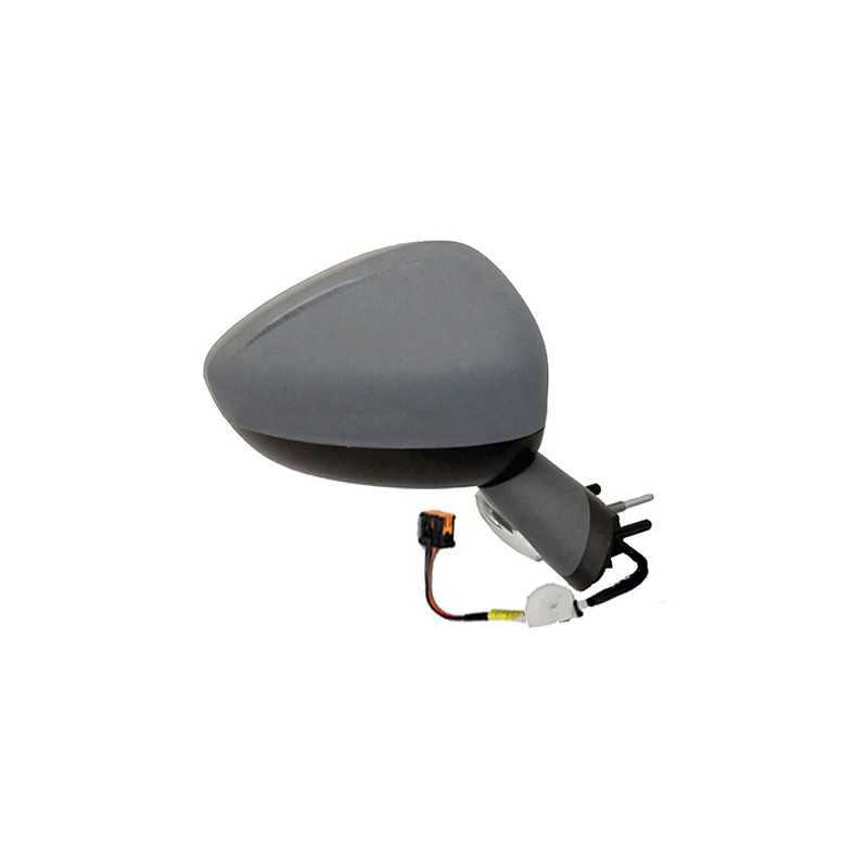 Mirror right electric convex thermal primed folding intermittent light probe bas