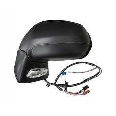 Intermittent thermal convex electric left mirror