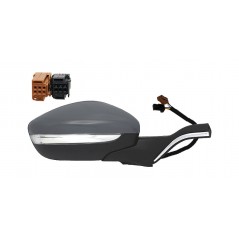 Right mirror electric convex thermal primed folding intermittent probe