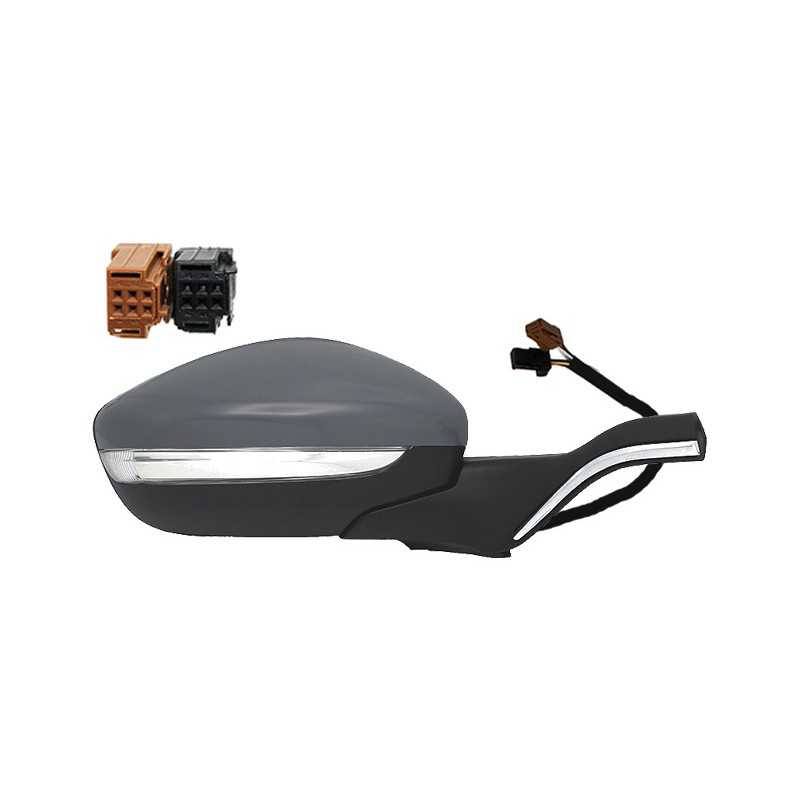 Right mirror electric convex thermal primed folding intermittent probe