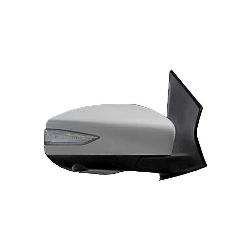 Intermittent primed thermal convex electric right mirror