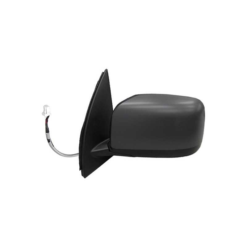 Primed convex electric left mirror