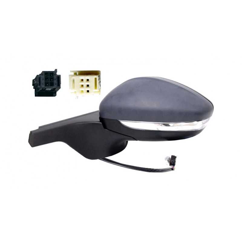 Left mirror electric convex thermal primed folding intermittent