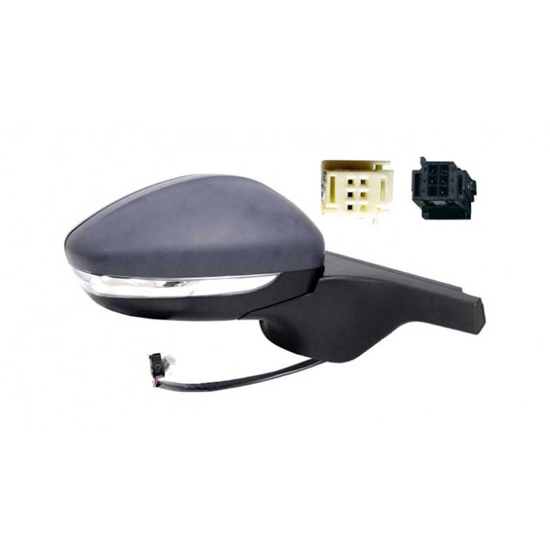 Right mirror electric convex thermal primed folding intermittent probe