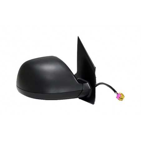 Right electric convex thermal folding mirror