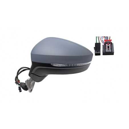 IPARLUX Espejo izquierdo electrico asférico térmico imprimado abatible intermitente luz suelo memoria 27347813