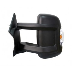 Long Flashing Convex Manual Dead Left Mirror