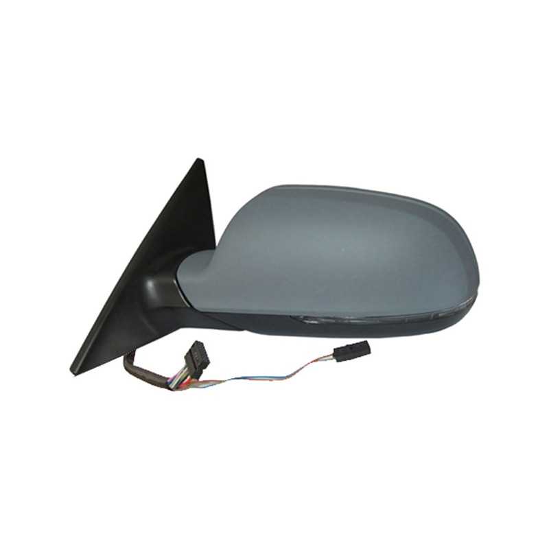 Left mirror electric aspherical thermal primed folding intermittent side