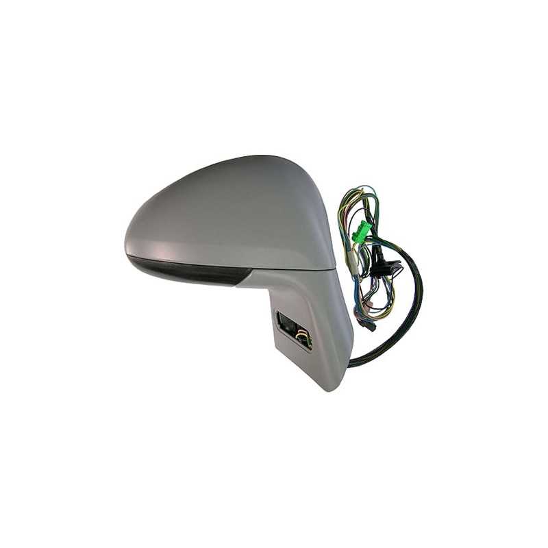 Right mirror electric convex thermal primed folding memory probe