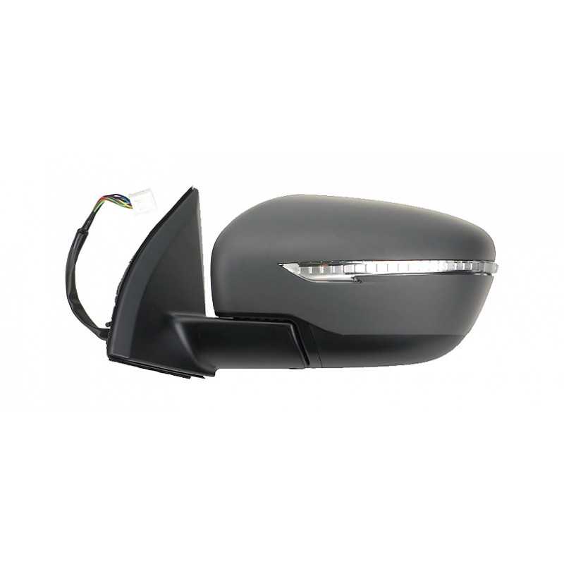 Left mirror electric convex thermal primed folding intermittent