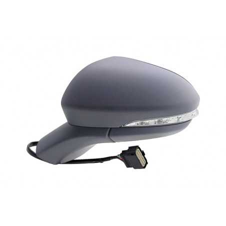 Left electric mirror aspherical thermal primed folding intermittent light base f