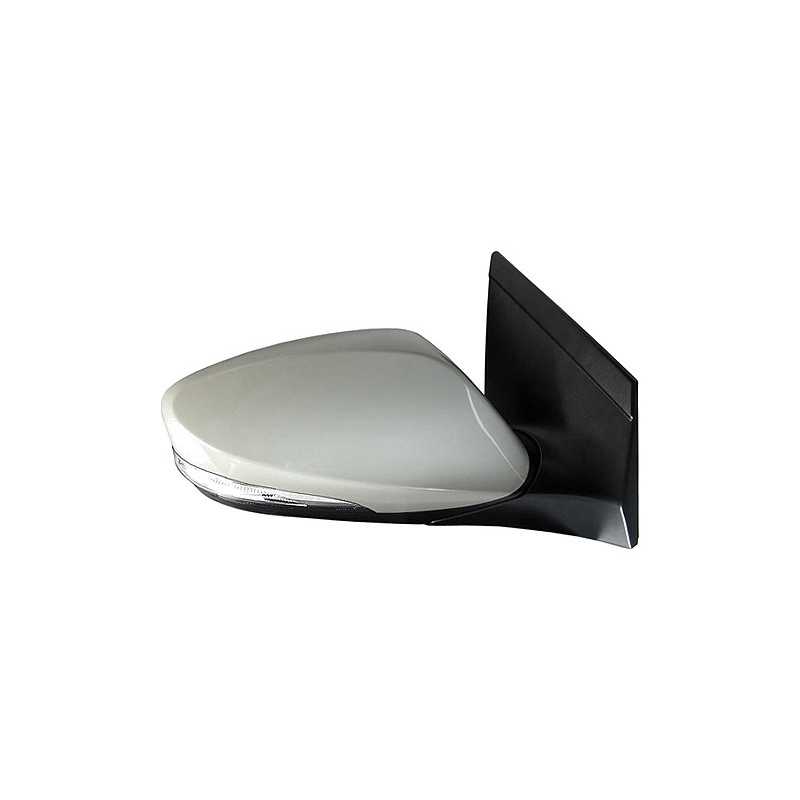 Right mirror electric convex thermal primed folding intermittent floor light