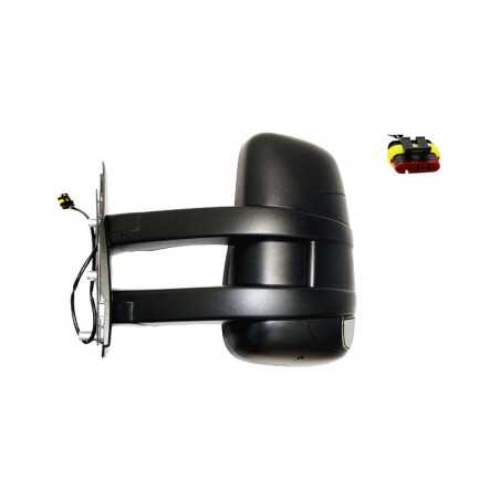 IPARLUX Espejo izquierdo muerto manual convexo intermitente brazo largo 21421311