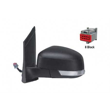 Left mirror electric aspherical thermal intermittent