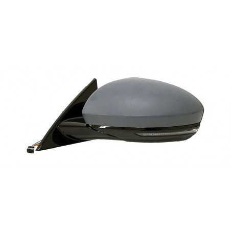 Left mirror electric aspheric thermal primed folding intermittent floor light