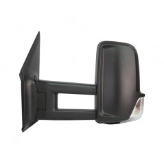 Dead long intermittent convex manual left mirror
