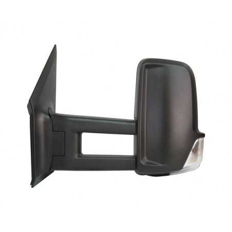 Dead long intermittent convex manual left mirror