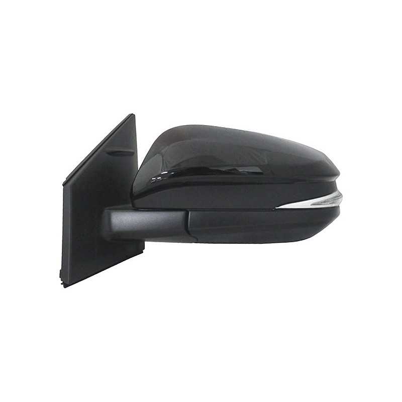 Left mirror electric convex primed folding intermittent