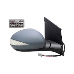 Right mirror electric convex thermal primed folding intermittent