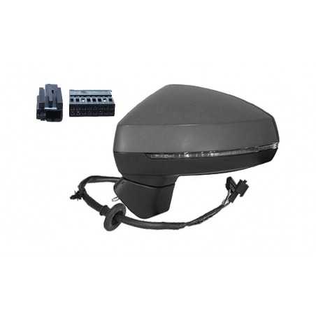 Left mirror electric aspherical thermal primed intermittent