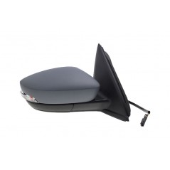 Intermittent primed thermal convex electric right mirror