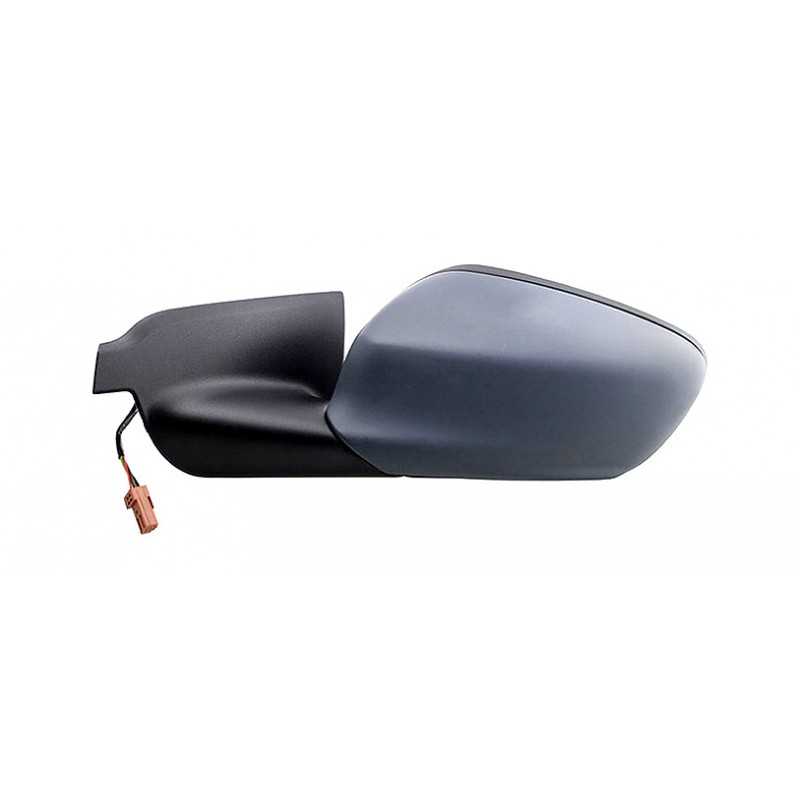 Left mirror electric convex thermal primed folding intermittent black base