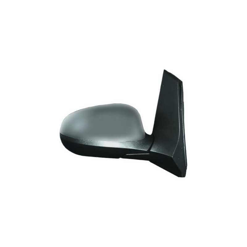 Primed convex mechanical right mirror