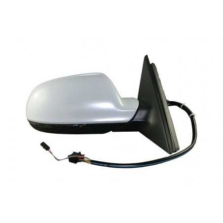 Intermittent primed thermal convex electric right mirror