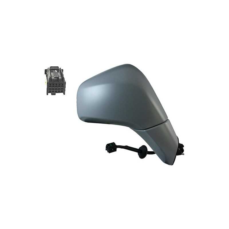 Right mirror electric convex thermal primed folding base